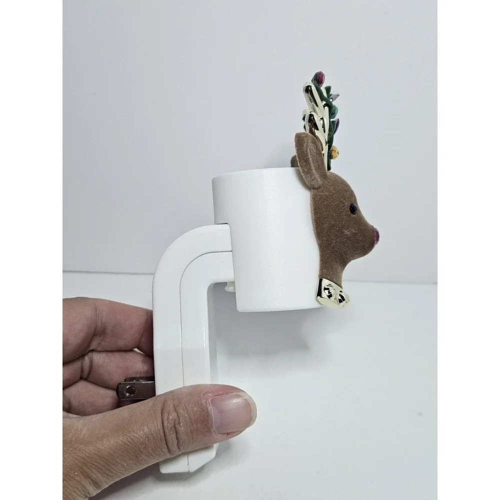 Bath & Body Works Flocked Rudolph Reindeer Christmas Wallflowers Fragrance Plug